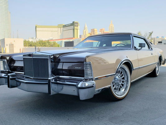 1976 Lincoln Continental Mark IV custom LS3 Hourly Rental Car Handler and Photoshoot Support
