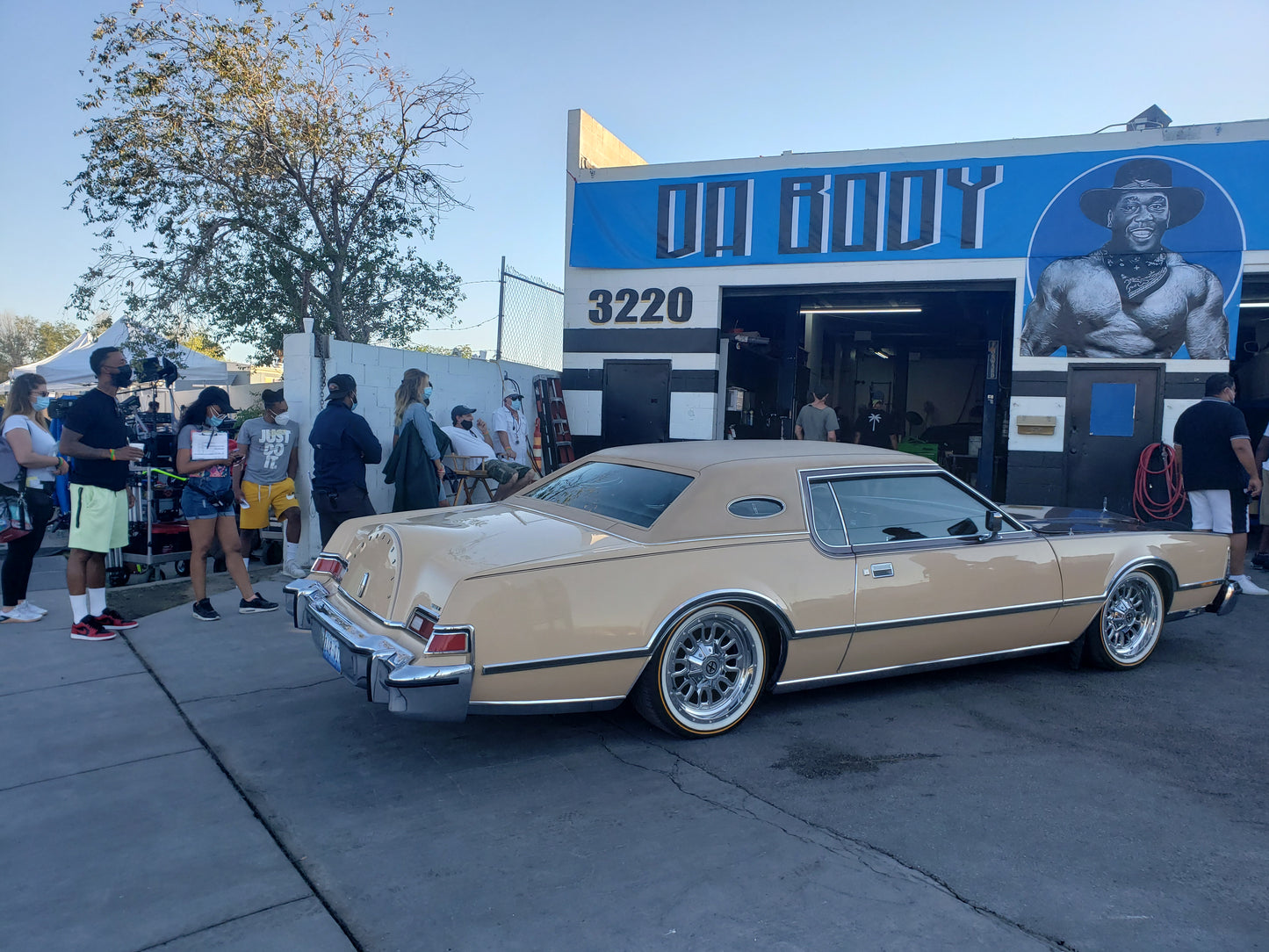 1976 Lincoln Continental Mark IV custom LS3 Hourly Rental Car Handler and Photoshoot Support