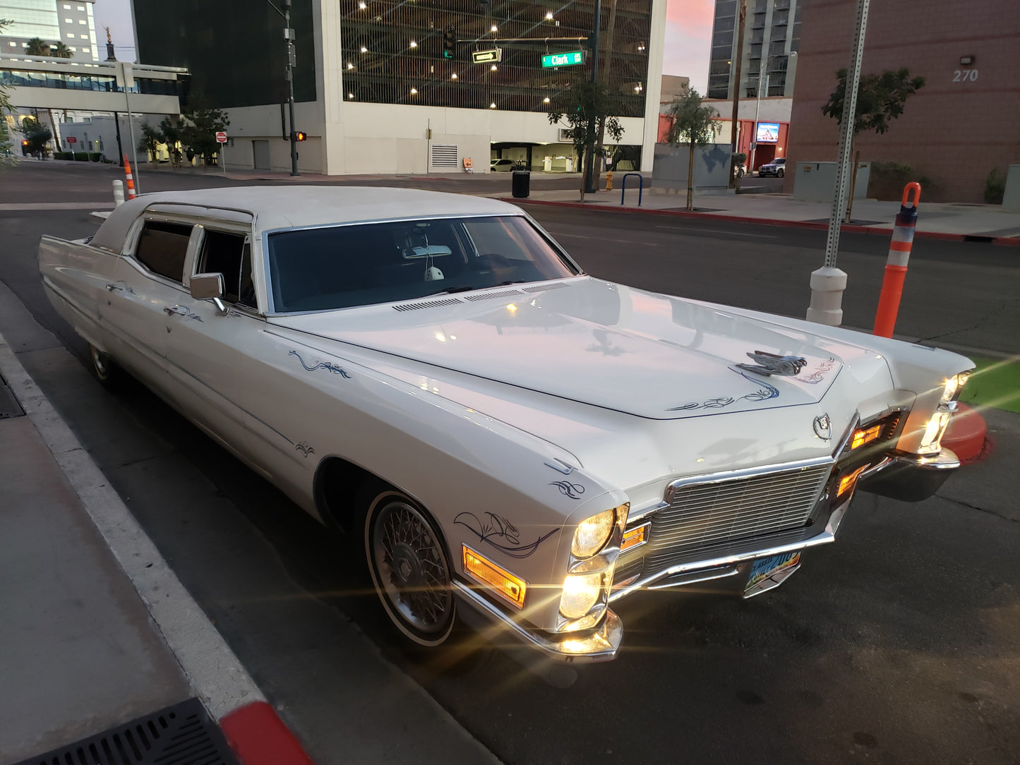 1968 Cadillac Presidential Limo Hourly Rental Car Handler and Photoshoot Support