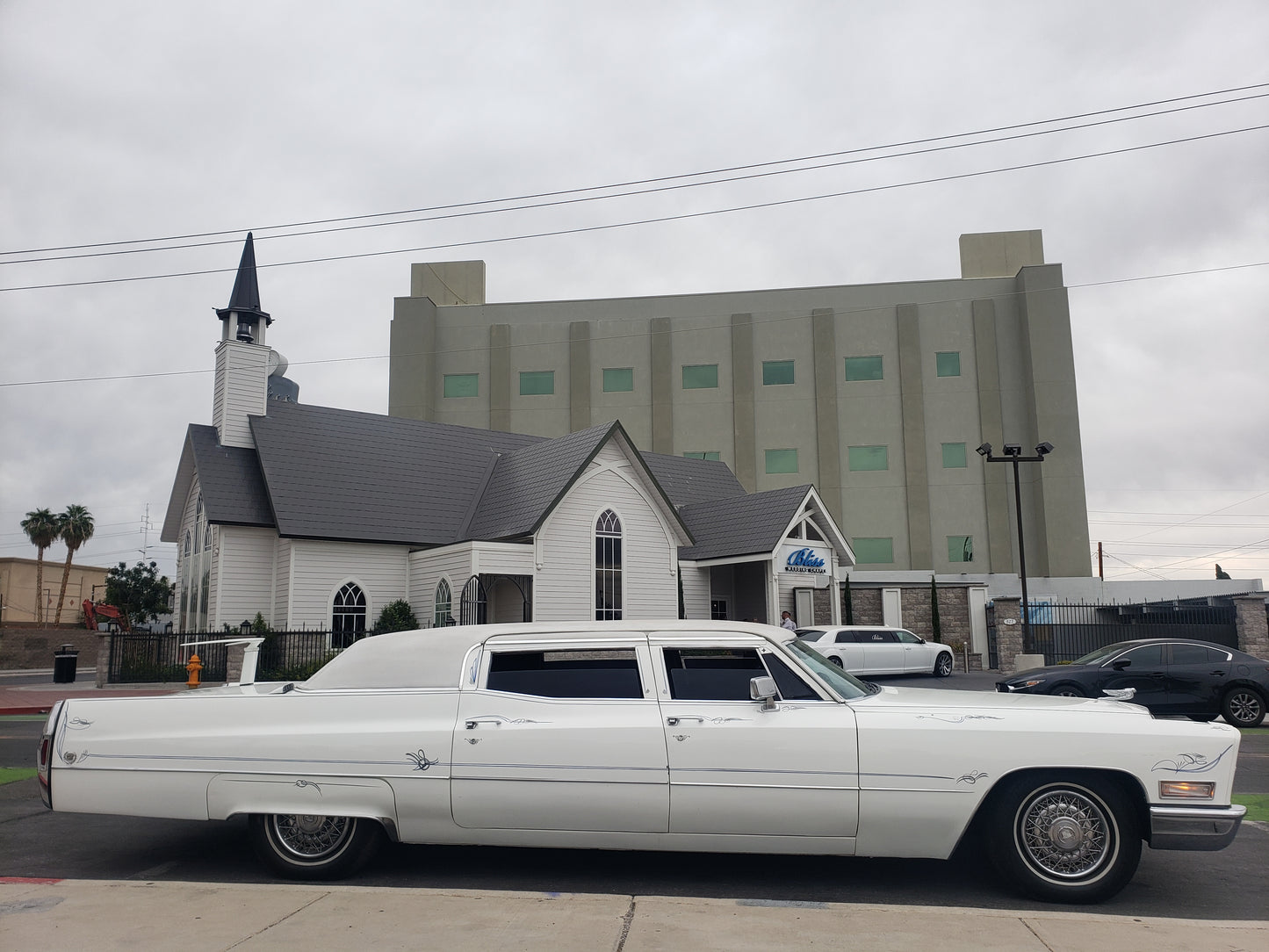 1968 Cadillac Presidential Limo Hourly Rental Car Handler and Photoshoot Support