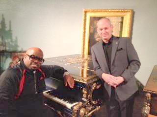 CeeLo Greene and Jonathan Warren at Liberace Museum
