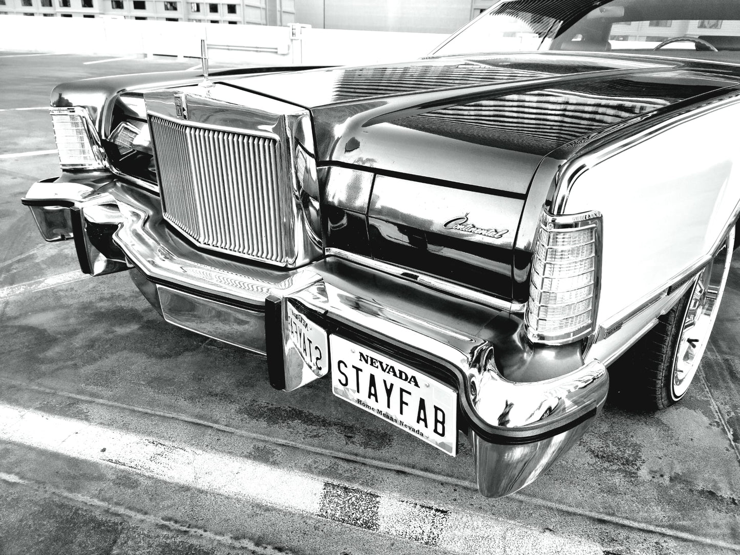 1976 Lincoln Continental Mark IV custom LS3 Hourly Rental Car Handler and Photoshoot Support