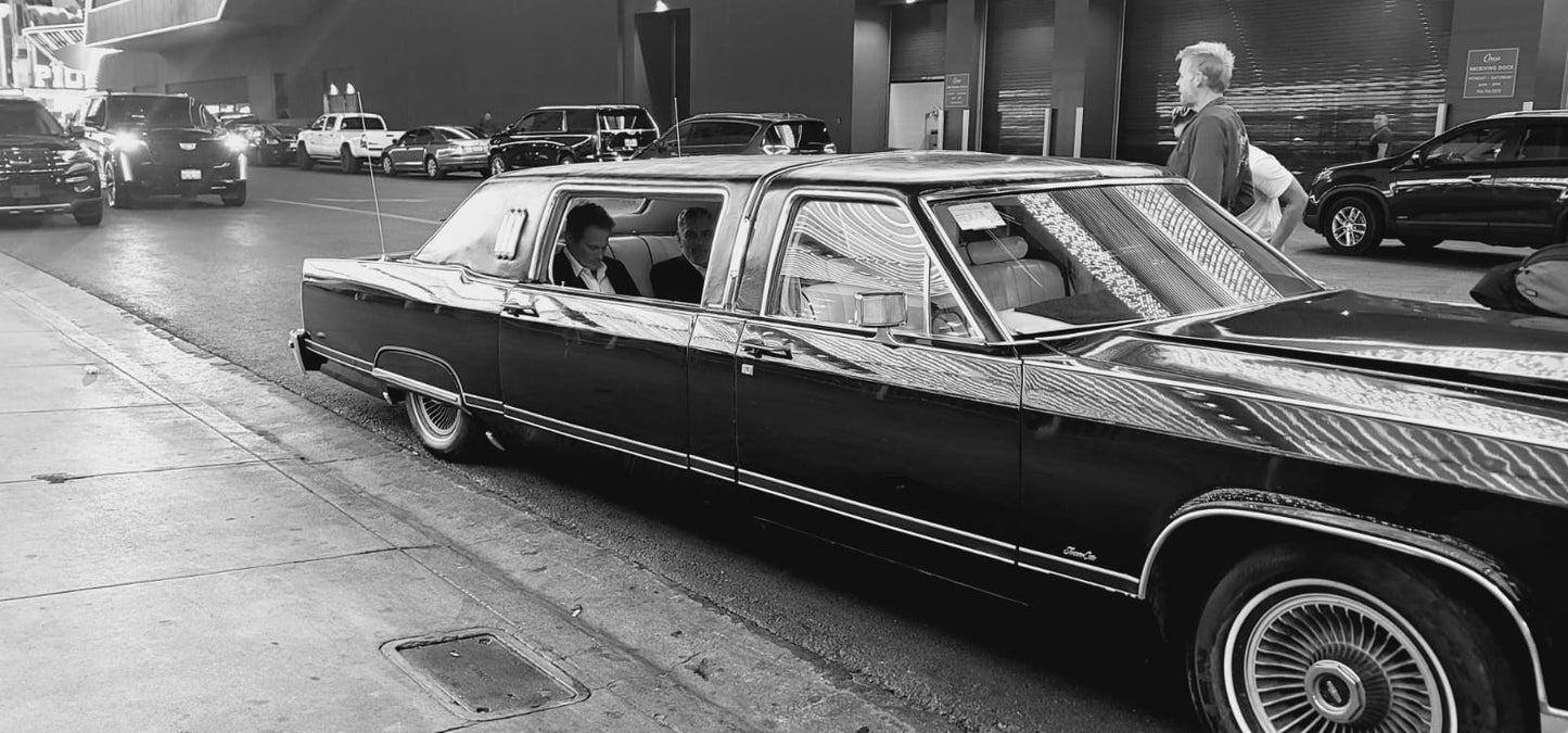 1977 Lincoln Towncar Limo Hourly Rental Car Handler and Photoshoot Support