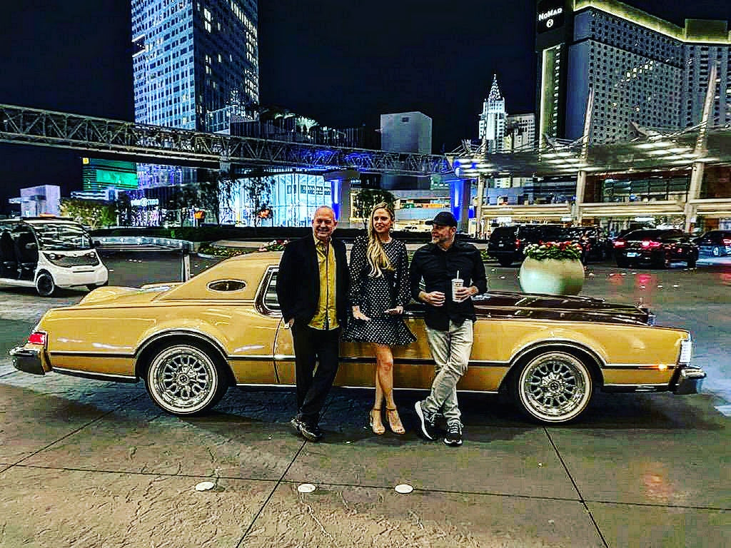 Orange County Choppers star Paul Teutul, Jr. does Vegas in the Stayfab Lincoln.
