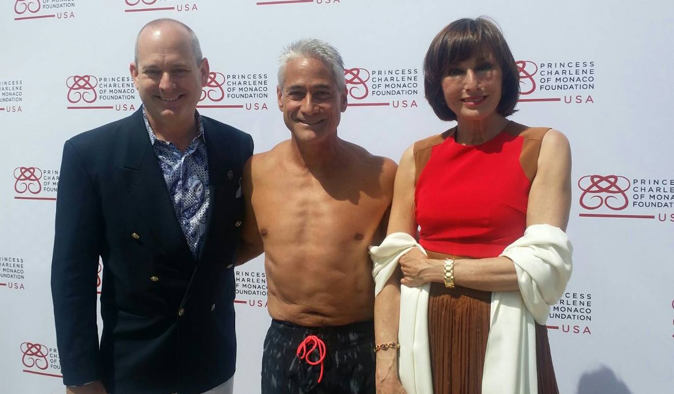 Jonathan Warren, Greg Louganis, Ambassador Maguy Maccario Doyle