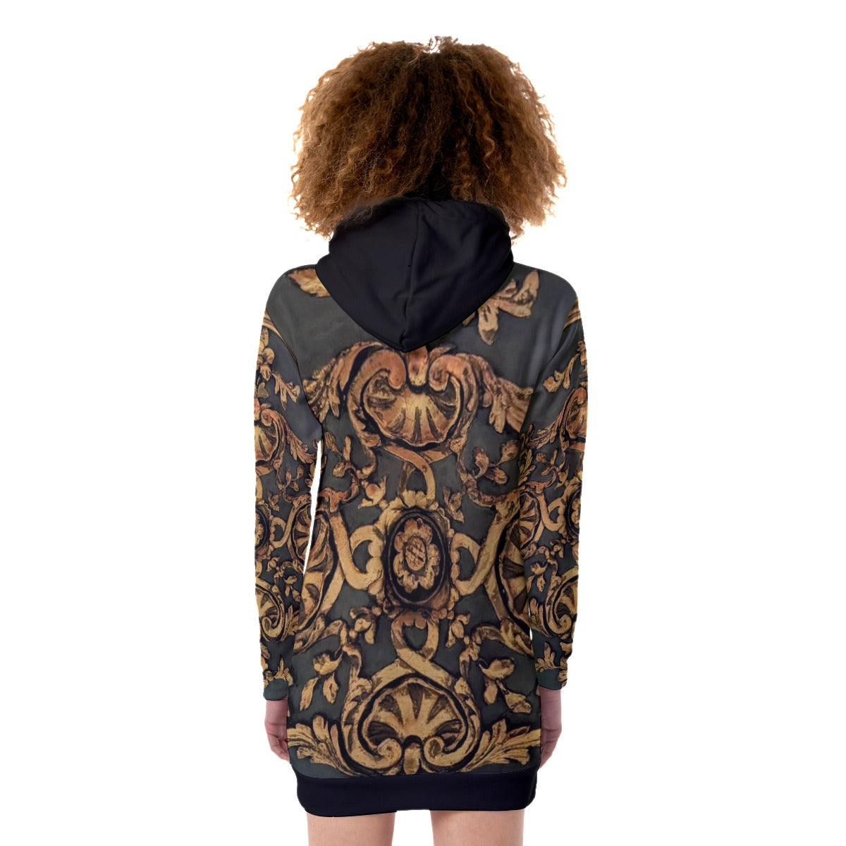 Liberace Pleyel Pattern Sweatshirt Dress