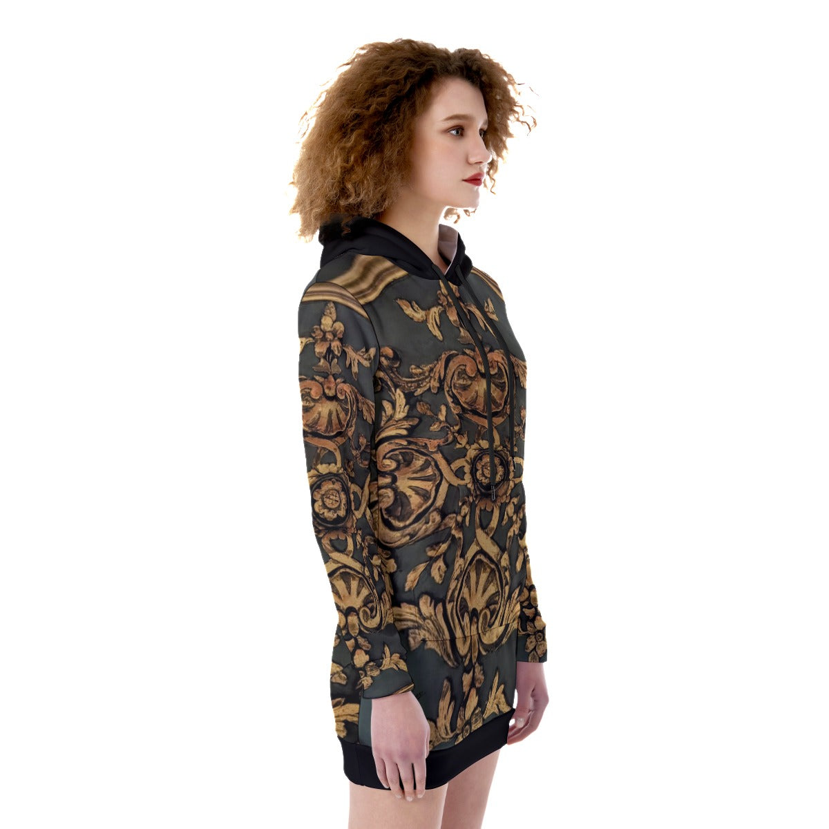 Liberace Pleyel Pattern Sweatshirt Dress