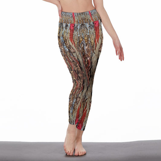 Liberace Flame Cape Print Women's Leggings