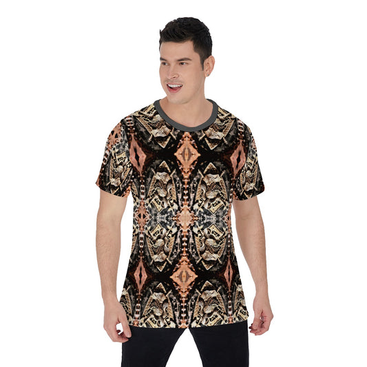 Liberace Coat of Arms Pattern Mens Tshirt