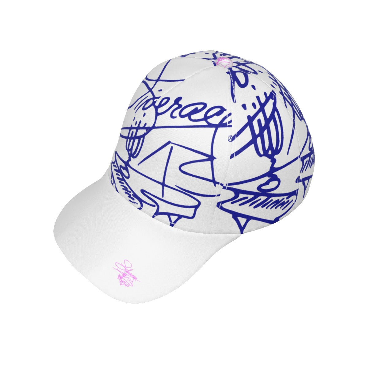 Liberace Piano Signature Logos Cap