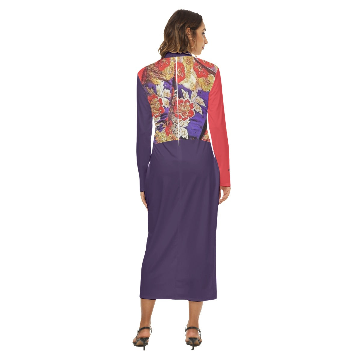 Liberace Nudie Cohn Costume Print Dress