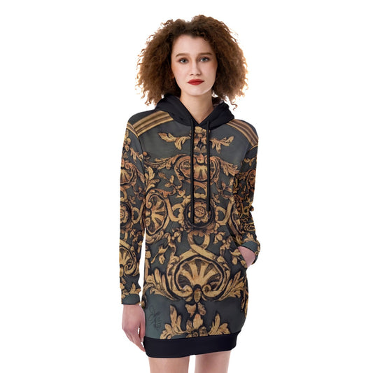 Liberace Pleyel Pattern Sweatshirt Dress