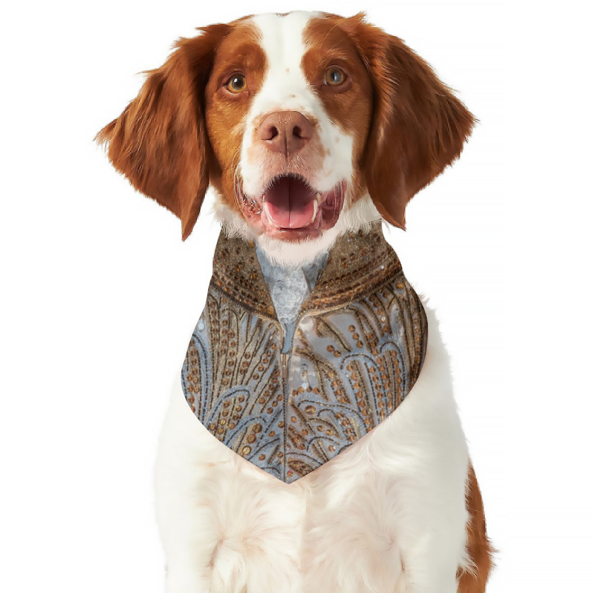 Liberace Reversible Dog Scarf