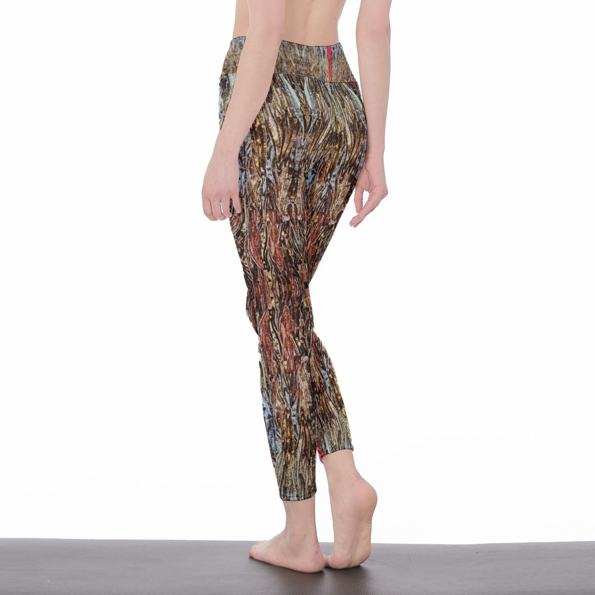 Liberace Flame Cape Print Women's Leggings