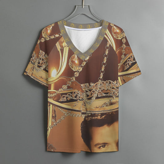 "Unmistakable" and Chandelier Liberace Print Ladies Tshirt