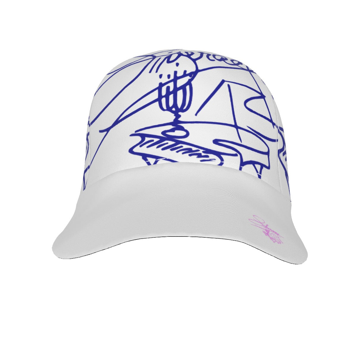 Liberace Piano Signature Logos Cap