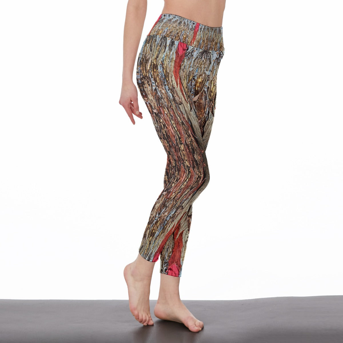 Liberace Flame Cape Print Women's Leggings