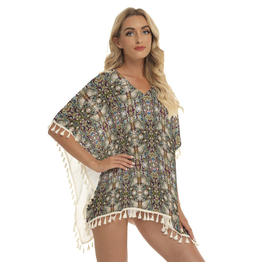 Liberace Costume Pattern Print Shawl