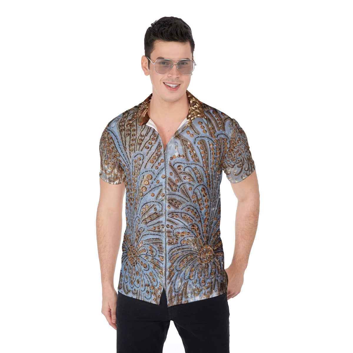 Liberace Costume Print Shirt