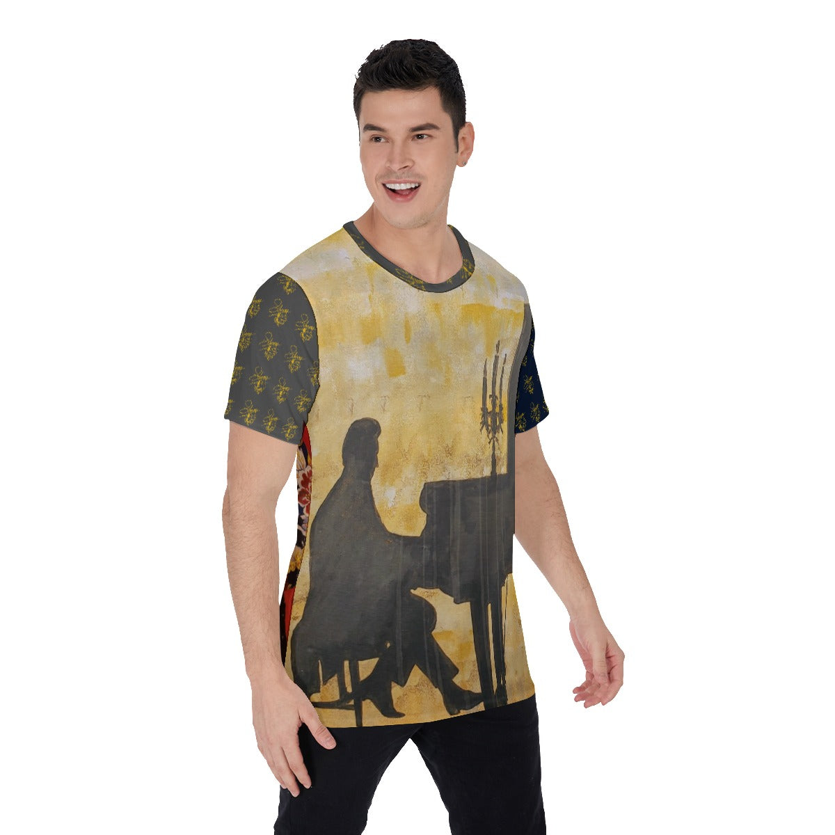 Liberace double painting Tshirt