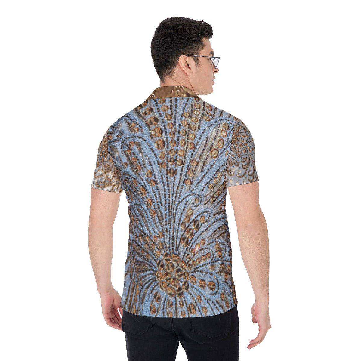 Liberace Costume Print Shirt