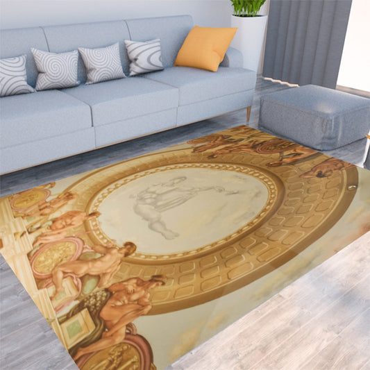 Liberace Bedroom Ceiling Print Area Plush Rug