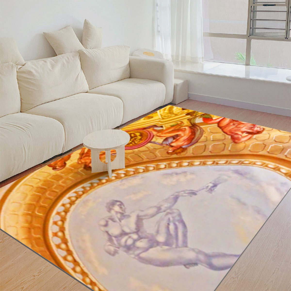 Liberace Bedroom Ceiling Print Area Plush Rug