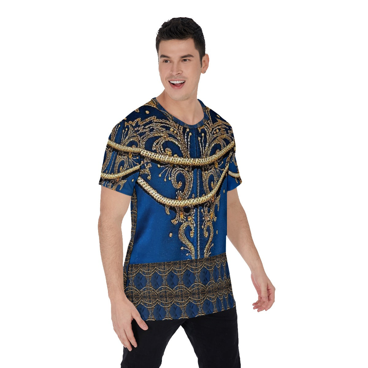 Liberace Blue Military Aiguillette Costume Tshirt