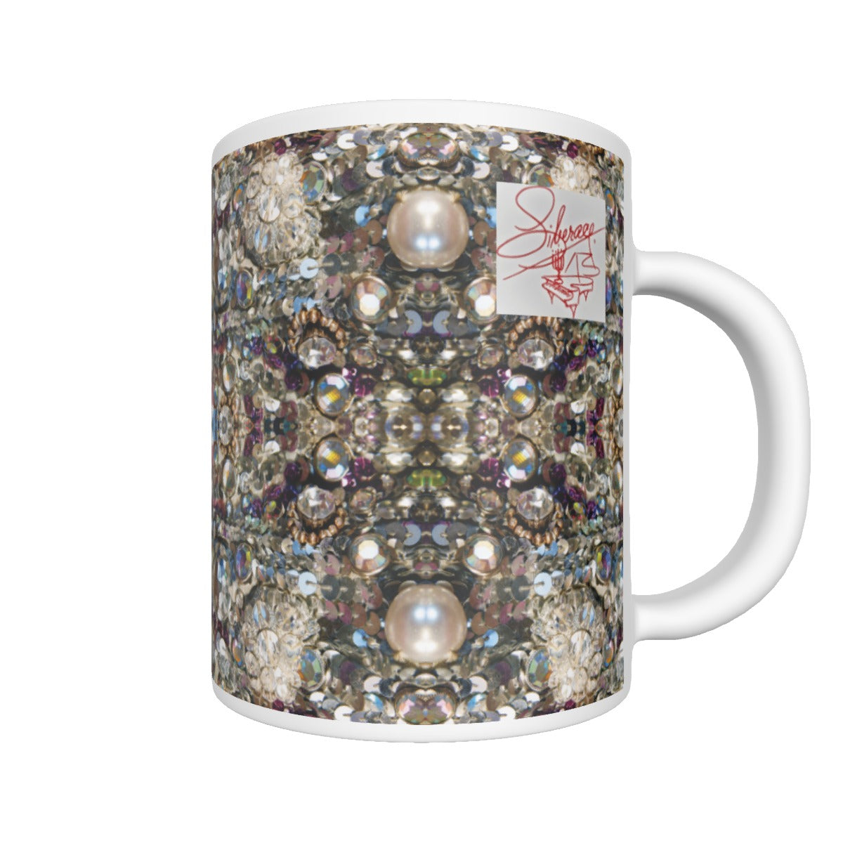Liberace Beaded Costume Print Mug