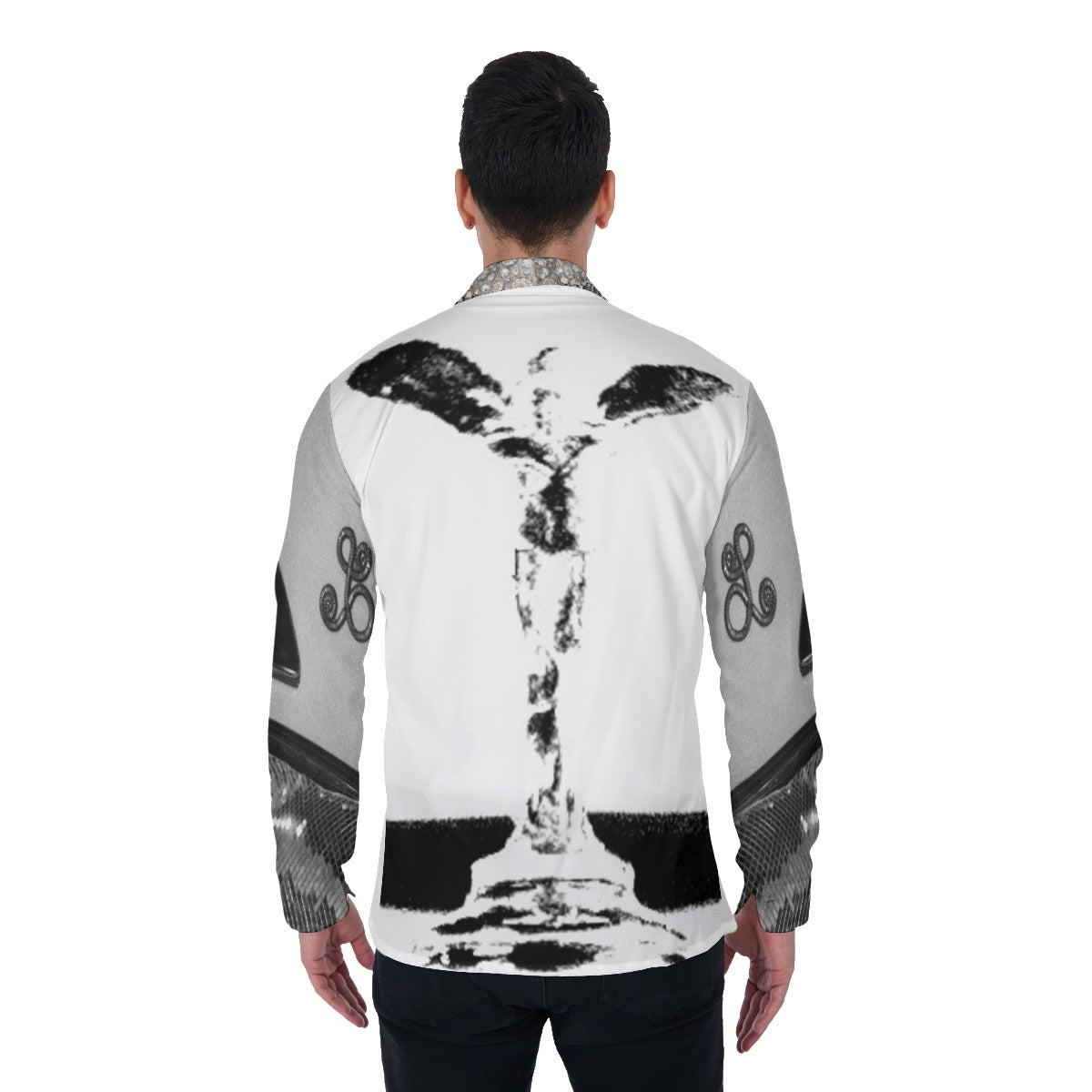 Liberace "Enter The Phantom" Long Sleeve Men's Dress Shirt