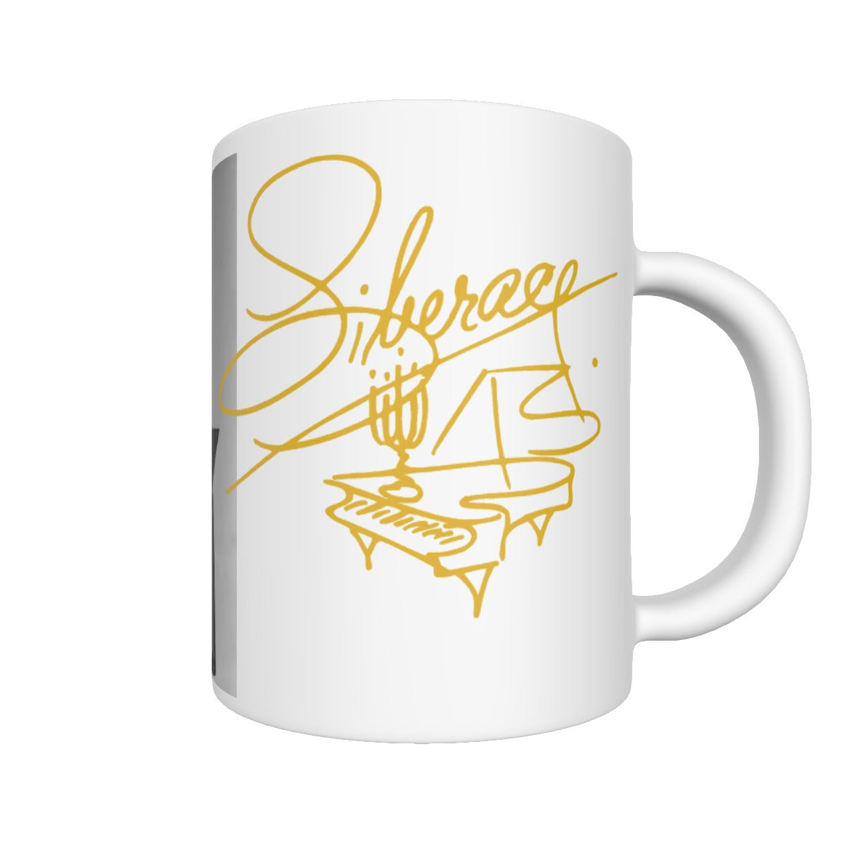 Liberace and Barbara Streisand  Marquee Mug