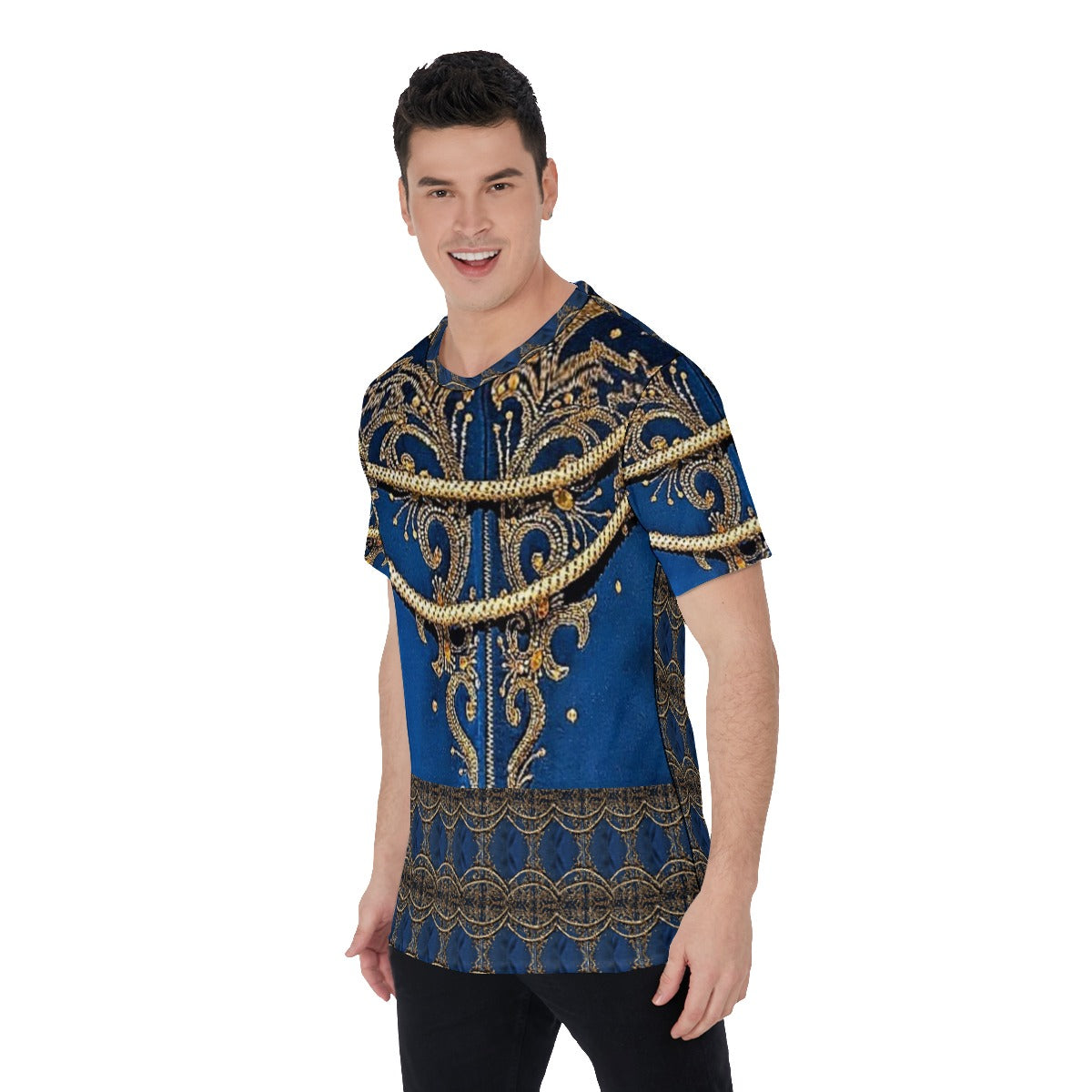 Liberace Blue Military Aiguillette Costume Tshirt