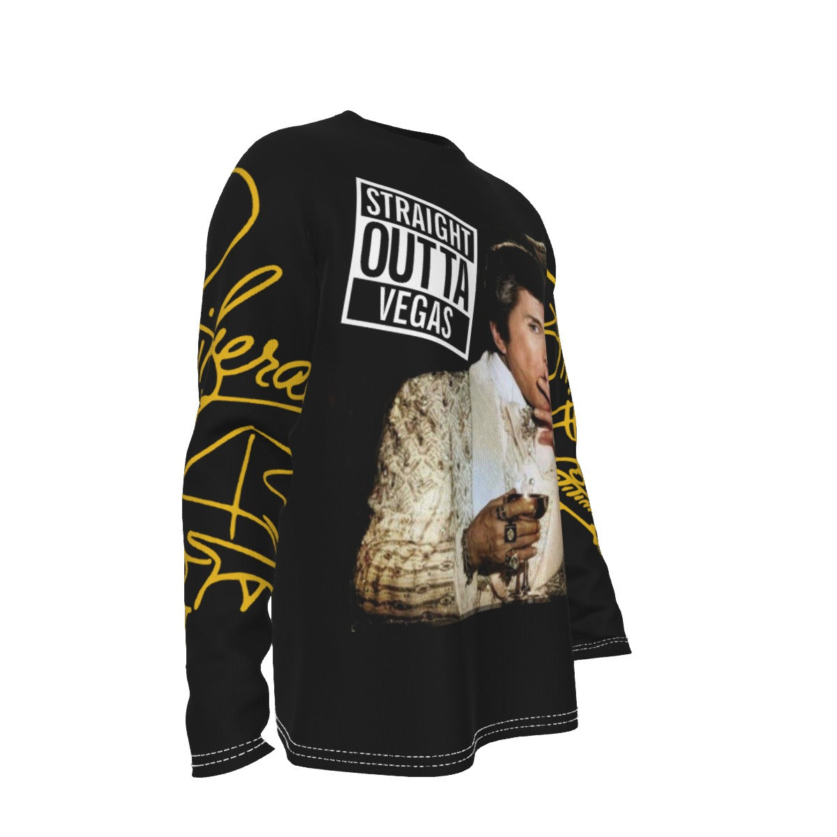 Straight Outta Vegas Liberace long sleeve rasher shirt