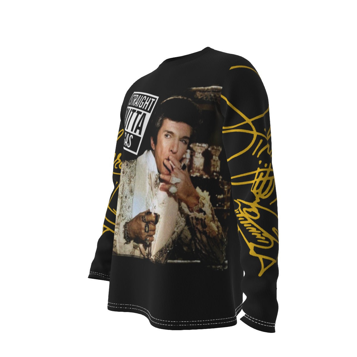 Straight Outta Vegas Liberace long sleeve rasher shirt