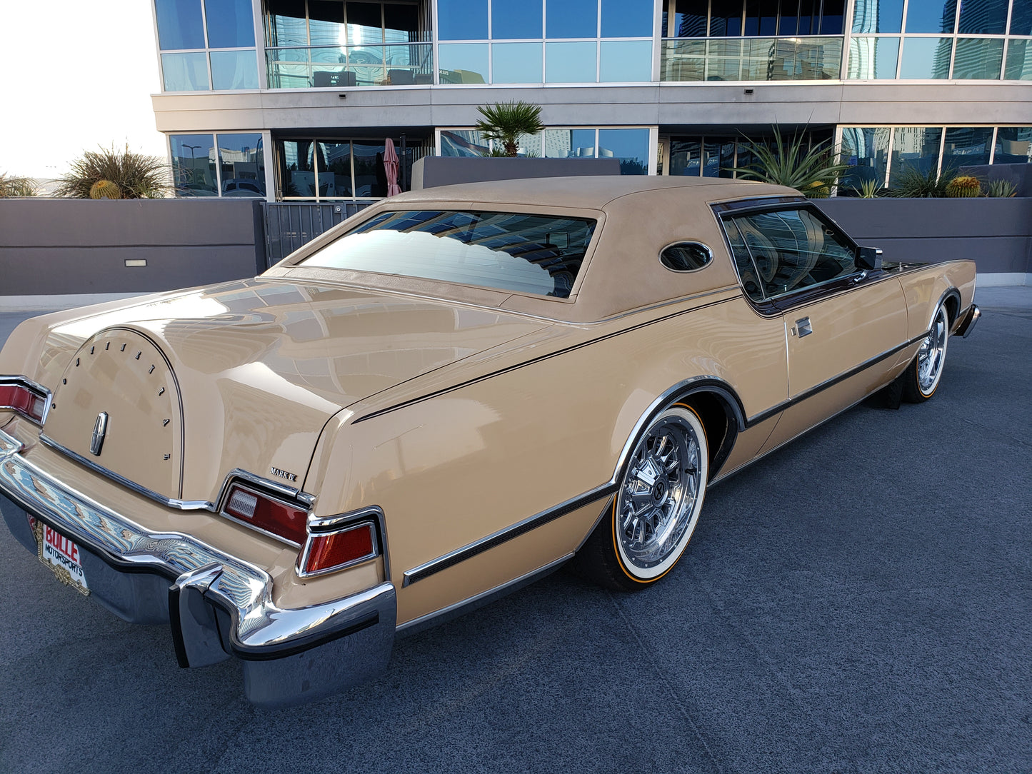 1976 Lincoln Continental Mark IV custom LS3 Hourly Rental Car Handler and Photoshoot Support