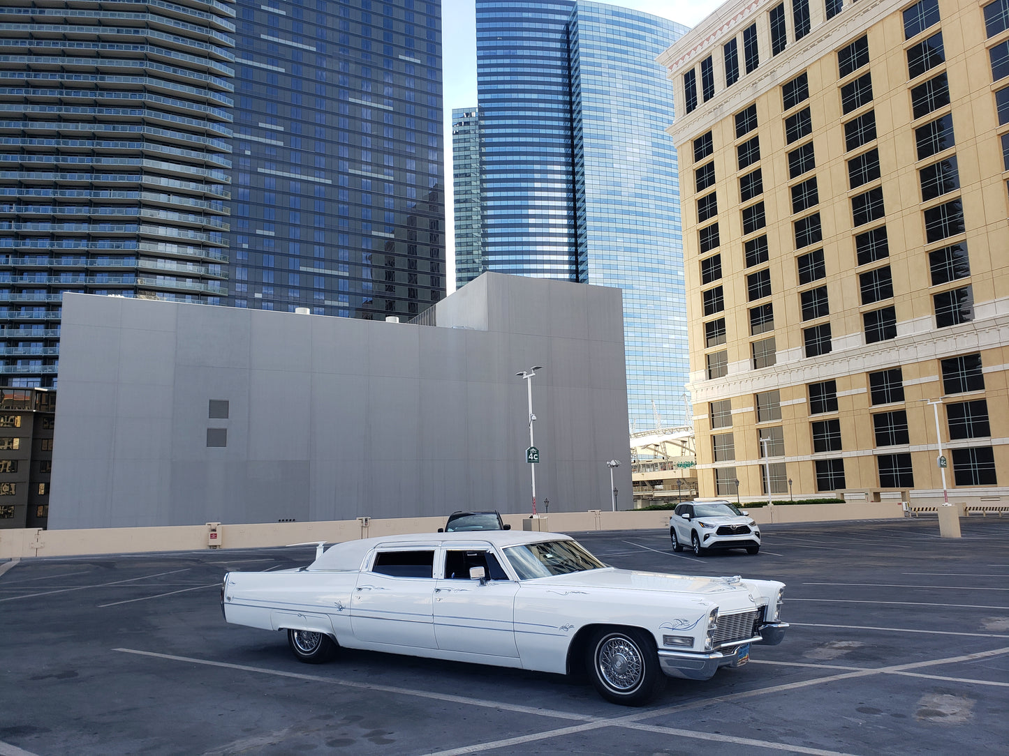 1968 Cadillac Presidential Limo Hourly Rental Car Handler and Photoshoot Support