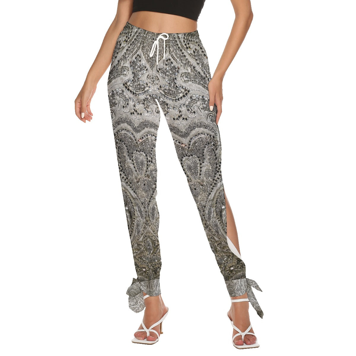 Liberace Crystal Jacket Print Women's Cutaway Pants – Liberace Museum Store