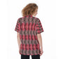 Liberace Radio City Costume Print Blouse