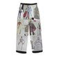 All-Over Print Men's Imitation Silk Pajama Sets