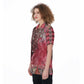 Liberace Radio City Costume Print Blouse