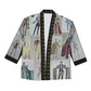 All-Over Print Men's Imitation Silk Pajama Sets