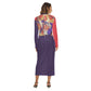 Liberace Nudie Cohn Costume Print Dress