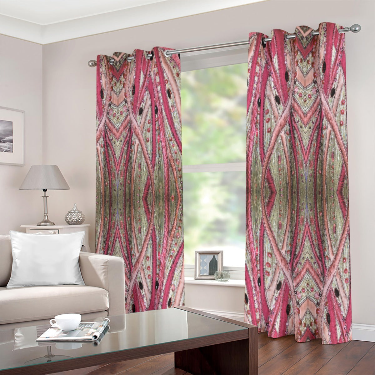 Liberace Cape Pattern Curtains