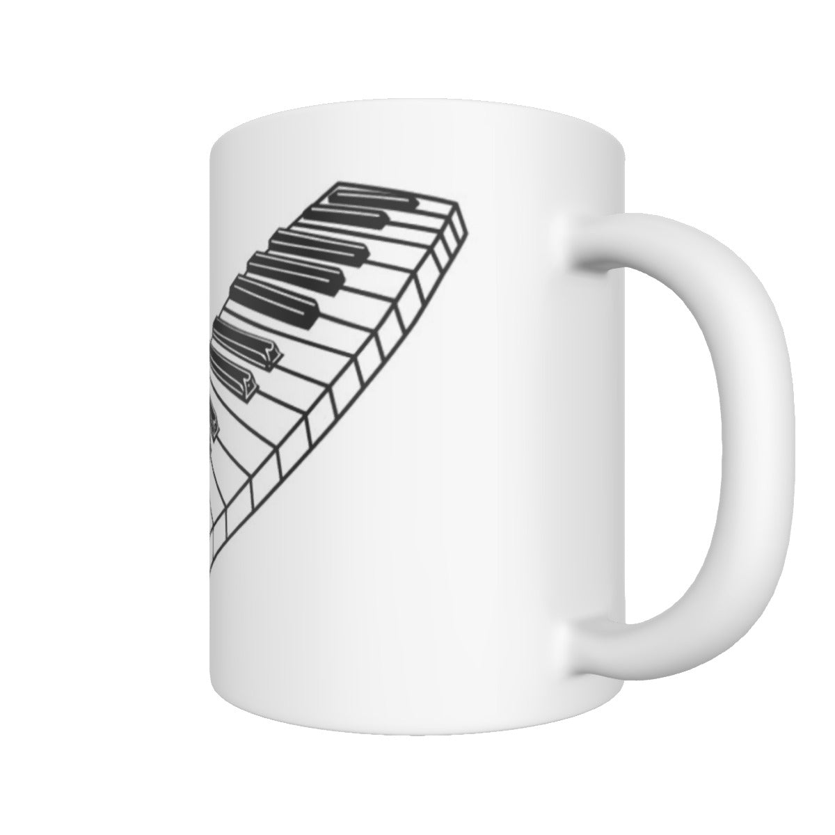 Vintage Liberace Museum Store Piano Key Logo Mug