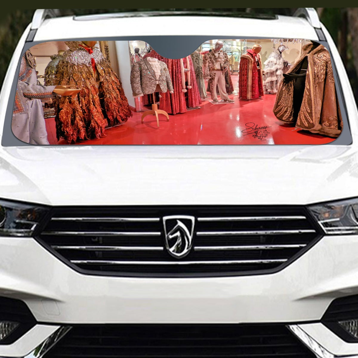 Liberace Costumes Windshield Shade