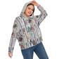 Liberace Costume Sketch Pattern Hoodie