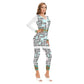 Piano Key Jump Suit