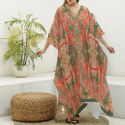 Liberace Costume Print Kaftan