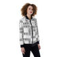 Liberace Piano Key Print Ladies' Jacket