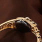 Ladies' Enameled Floral & Crystal Watch